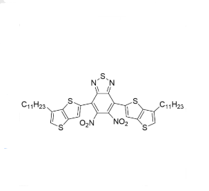 5,6-Dinitro-4,7-bis(6-undecylthieno[3,2-b]thiophen-2-yl)benzo[c][1,2,5]thiadiazole