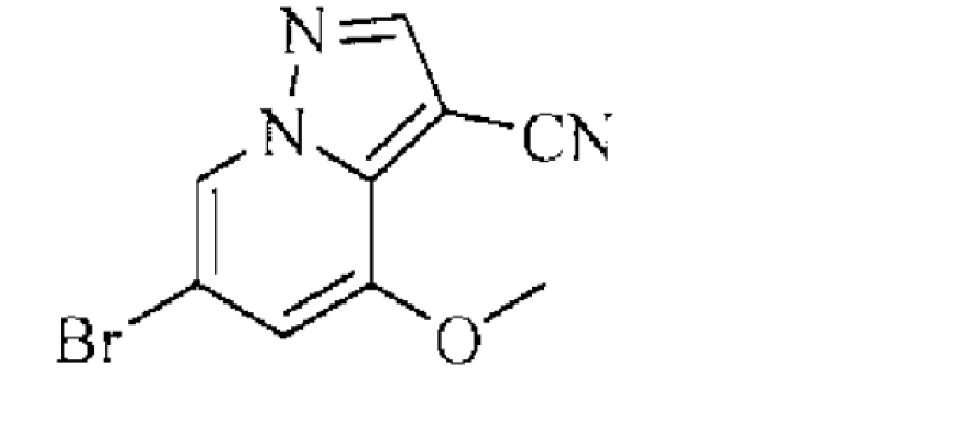 6-溴-4-甲氧基吡唑并[1,5-A]吡啶-3-甲腈