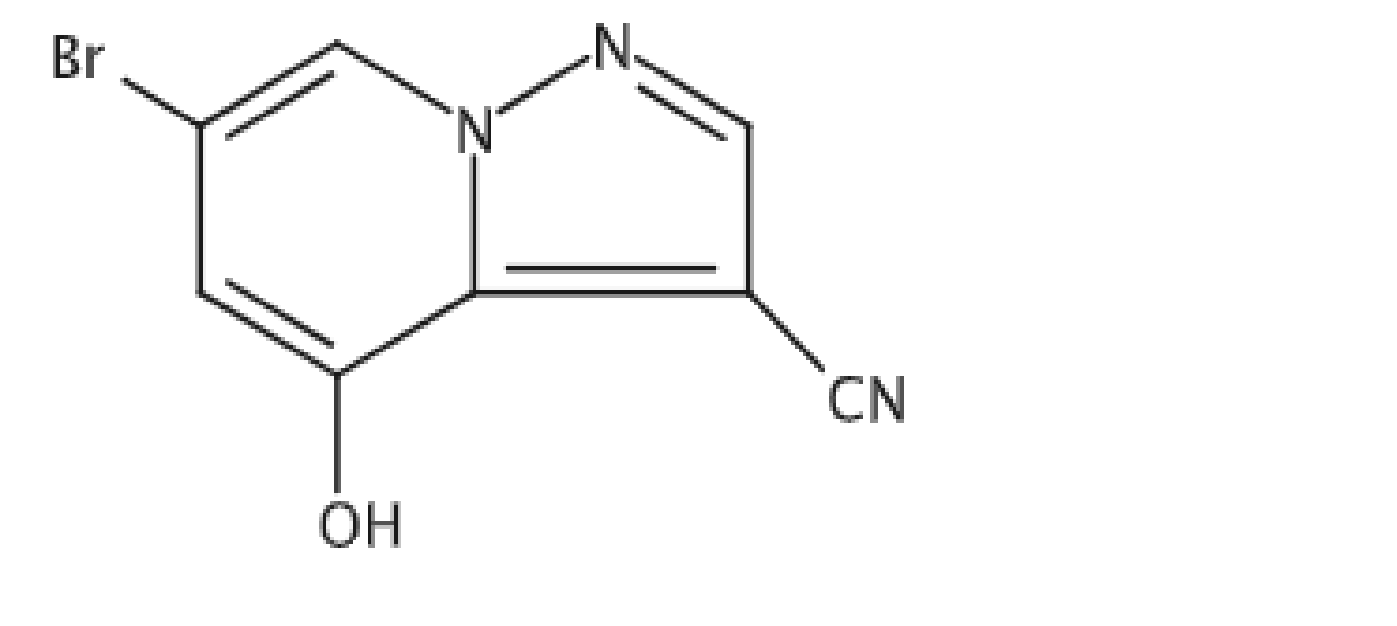 4-羟基-6-溴-吡唑并[1,5-a]吡啶-3-甲腈