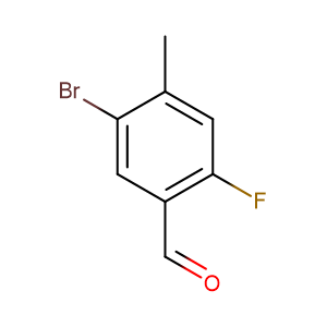 5-溴-2-氟-4-甲基苯甲醛
