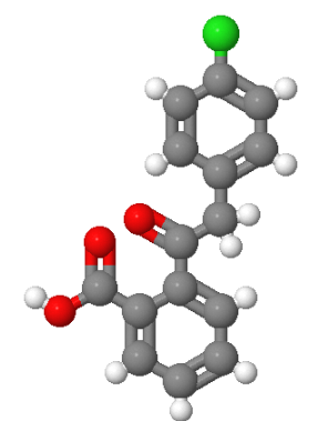 53242-76-5；2-(4-氯苯乙酰基)苯甲酸