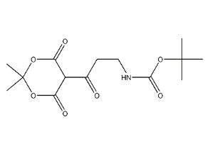 tert-butyl 3-(2,2-dimethyl-4,6-dioxo-1,3-dioxan-5-yl)-3-oxopropylcarbamate