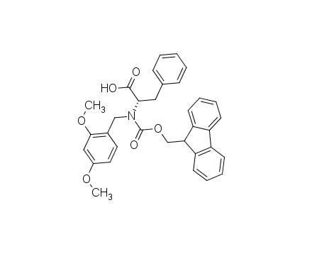 (2S)-2-{[(2,4-dimethoxyphenyl)methyl]({[(9H-fluoren-9-yl)methoxy]carbonyl})amino}-3-phenylpropanoic acid