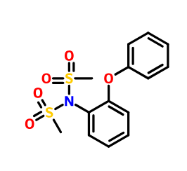 905858-63-1；N-(甲基磺酰基)-N-(2-苯氧基苯基)甲烷磺酰胺