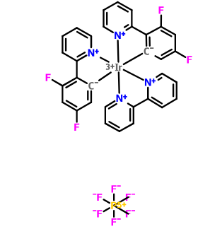 (2,2'-联吡啶)双[2-(2,4-二氟苯基)吡啶]铱(III) 六氟磷酸盐