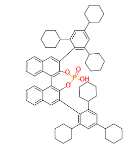 (S)-3,3'-双(2,4,6-环己基苯基)-1,1'-联萘酚磷酸酯