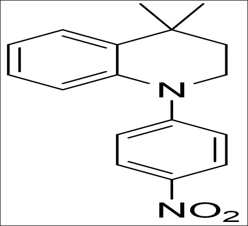 4,4-二甲基-1-（4-硝基苯基）-1,2,3,4-四氢喹啉