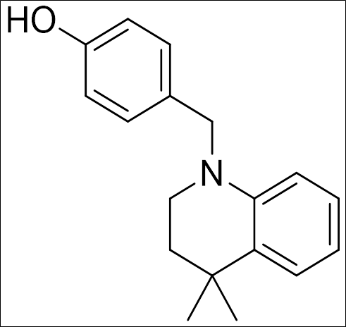 4-((4,4-二甲基-3,4-二氢喹啉-1(2H)-基)甲基)苯酚