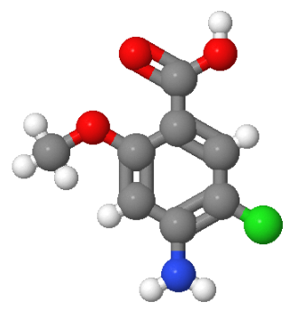 7206-70-4；4-氨基-5-氯-2-甲氧基苯甲酸