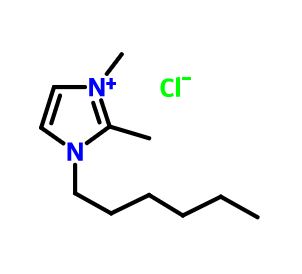 1-己基-2,3-二甲基咪唑氯盐