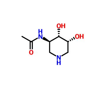 N-[(3R,4S,5R)-4,5-二羟基-3-哌啶基]乙酰胺