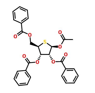 2,3,5-三-O-苯甲酰基-1-O-乙酰基-4-硫-D-核糖