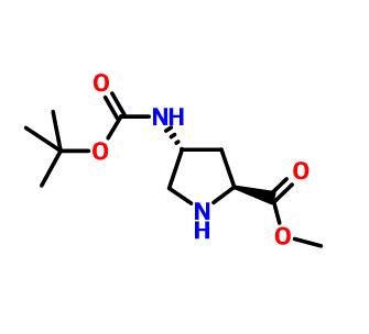 (4R)-4-[[(叔丁氧羰基]氨基]-L-脯氨酸甲酯