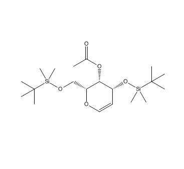 4-O-乙酰基-3,6-二-O-(叔丁基二甲基甲硅烷基)-D-半乳醛