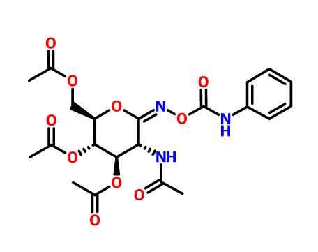 2-(乙酰氨基)-2-脱氧-N-[[(苯基氨基)羰基]氧基]-D-葡萄糖酸肟 D-内酯 3,4,6-三乙酸酯