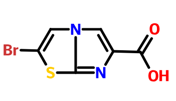 2-溴咪唑并(2,1-b)噻唑-6-羧酸