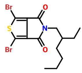 1,3-二溴-5-(2-乙基己基)-噻吩并吡咯二酮