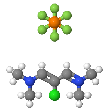 291756-76-8；(2-氯-3-二甲氨基-亚-2-丙烯基)-二甲基-铵六氟磷酸盐
