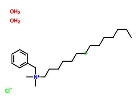 氯化苯甲基二甲基十四烷基铵二水合物