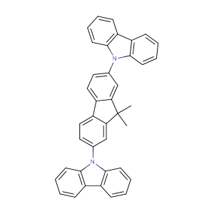 2,7-双(9H-咔唑-9-基)-9,9-二甲基芴