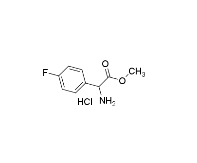methyl 2-amino-2-(4-fluorophenyl)acetate;hydrochloride