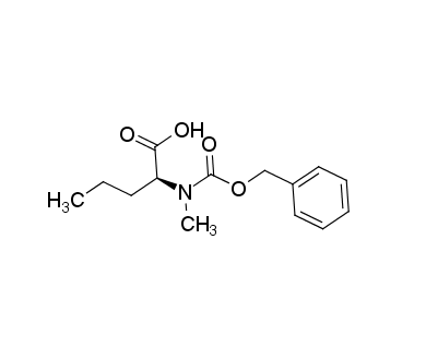 (2S)-2-{[(benzyloxy)carbonyl](methyl)amino}pentanoic acid