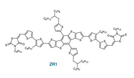 小分子给体ZR1分子