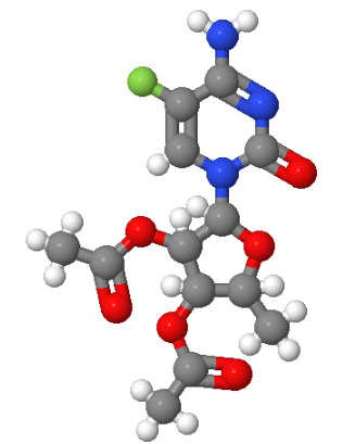 161599-46-8；2',3'-二-O-乙酰基-5'-脱氧-5-氟-D-胞啶