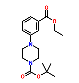 3-(4-BOC-哌嗪-1-基)苯甲酸乙酯