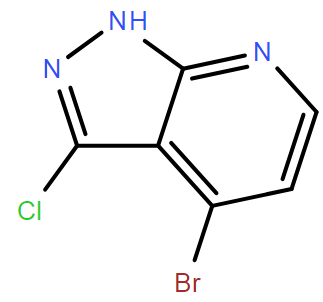 4-溴-3-氯-1H-吡唑并[3,4-b]吡啶