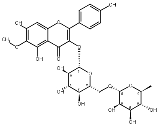 6-甲氧基山柰酚-3-O-芸香糖苷