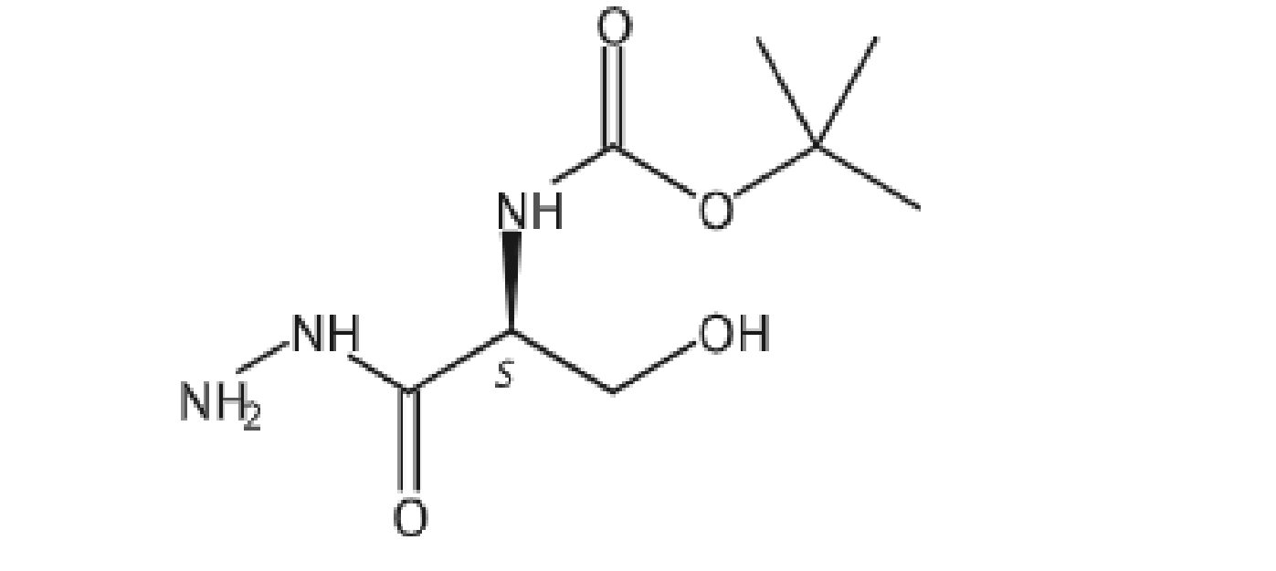 N-boc保护L丝氨酸酰肼