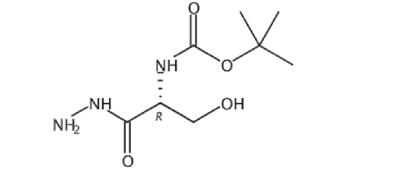 N-boc保护D丝氨酸酰肼