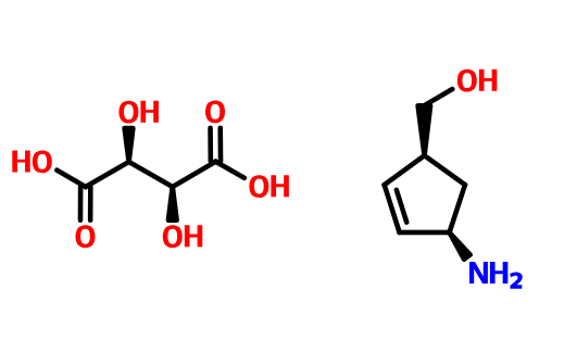 (1S-cis)-4-Amino-2-cyclopentene-1-methanol D-hydrogen tatrate