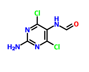2-氨基-4,6-二氯-5-甲酰胺基嘧啶