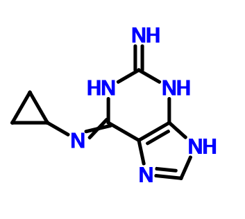 2-氨基-6-环丙基氨基-9H-嘌呤