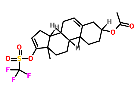 (3BETA)-雄甾-5,16-二烯-3,17-二醇 3-乙酸酯 17-(三氟甲烷磺酸酯)