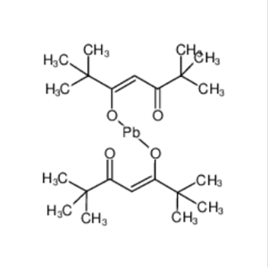 双(2,2,6,6,-四甲基-3,5-庚二酮酸)铅