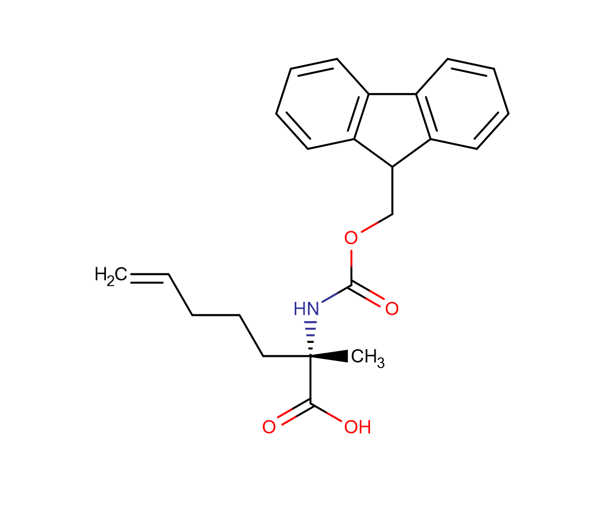 (2R)-2-N-芴甲氧羰基氨基-2-甲基-6-庚烯酸