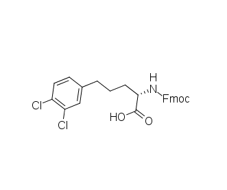 (2S)-5-(3,4-dichlorophenyl)-2-({[(9H-fluoren-9-yl)methoxy]carbonyl}amino)pentanoic acid