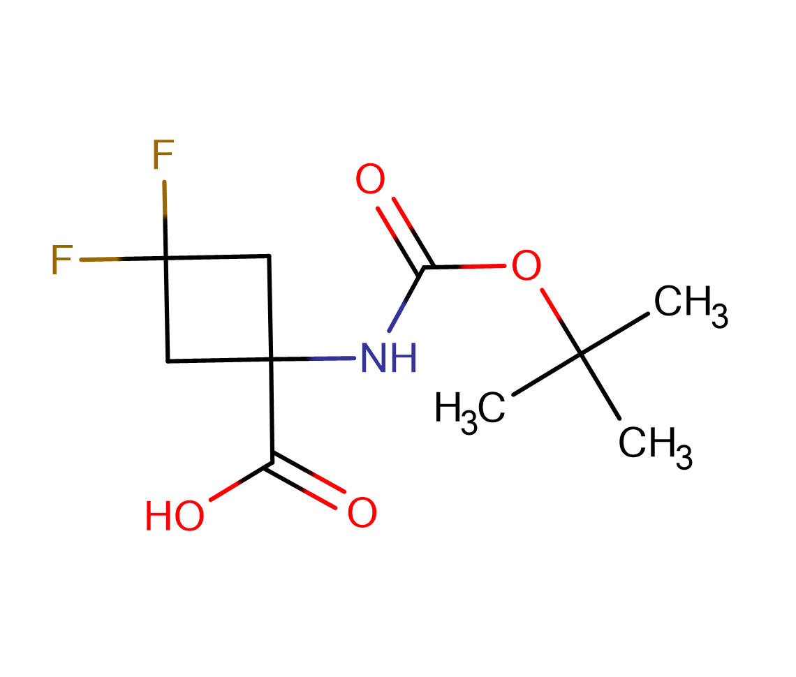1-((叔丁氧基羰基)氨基)-3,3-二氟环丁烷羧酸