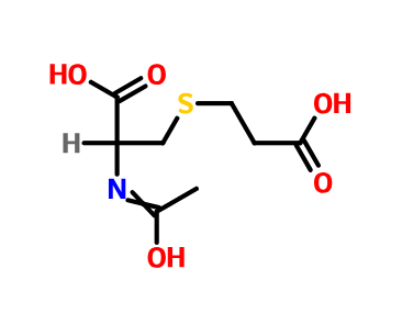 S-(2-carboxyethyl)-N-acetylcysteine