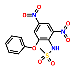 51765-56-1；4',6'-二硝基-2'-苯氧基甲烷磺酰苯胺