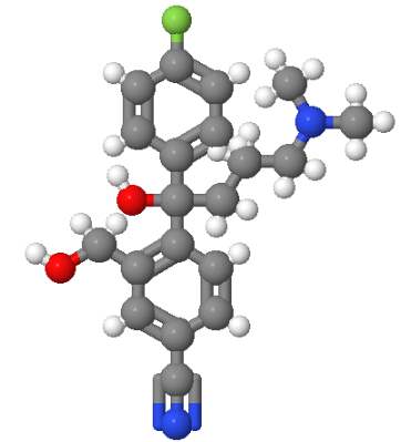 103146-25-4；4-(4-二甲胺基-1-对氟苯基-1-羟基丁基)-3-(羟甲基)苯腈