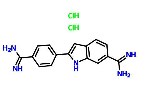 4',6-二脒基-2-苯基吲哚二盐酸盐