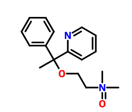 97143-65-2；2 - (Α-(2 - (二甲氨基)乙氧基)-Α-甲基苄基)吡啶