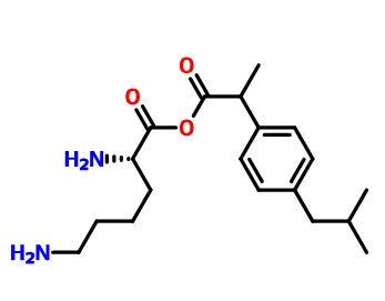 57469-77-9；布洛芬赖氨酸盐