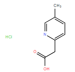 2-(5-甲基吡啶-2-基)乙酸盐酸盐