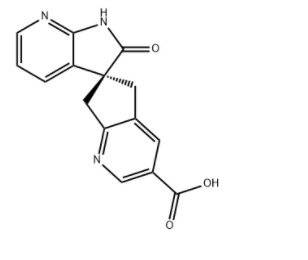(3'S)-1',2',5,7-Tetrahydro-2'-oxospiro[6H-cyclopenta[b]pyridine-6,3'-[3H]pyrrolo[2,3-b]pyridine]-3-c