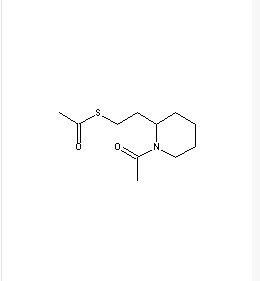 1-{[2-(1-acetylpiperidin-2-yl)ethyl]sulfanyl}ethan-1-one